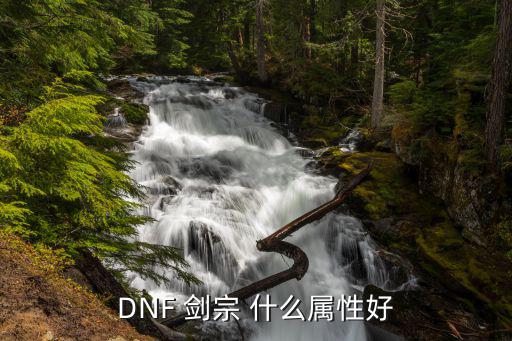 DNF 剑宗 什么属性好