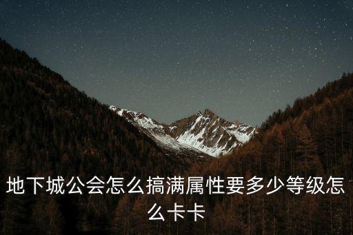 dnf公会属性要什么买，dnf公会现在怎么点属性 是买的吗