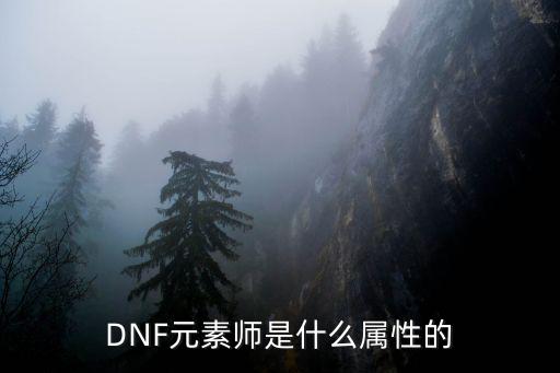 DNF元素师是什么属性的