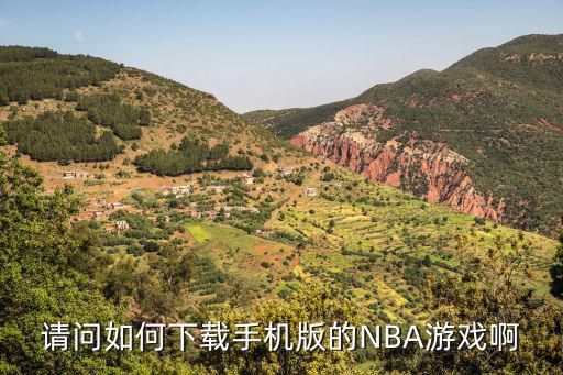 请问如何下载手机版的NBA游戏啊