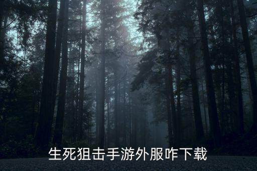 生死狙击手游外服咋下载