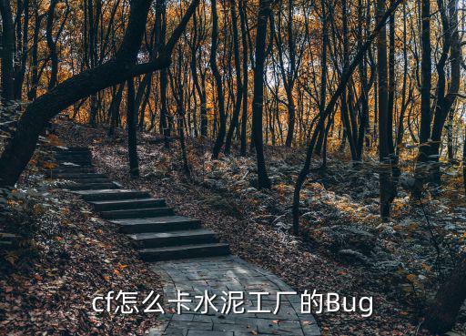 cf怎么卡水泥工厂的Bug