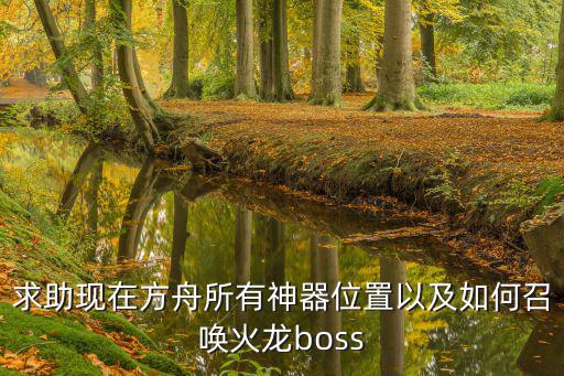 求助现在方舟所有神器位置以及如何召唤火龙boss