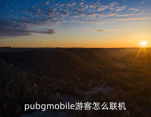 pubgmobile游客怎么联机