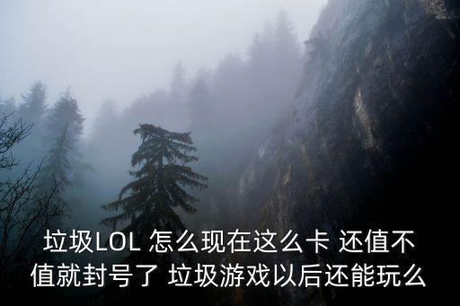 lol手游卡莎怎么这么垃圾，垃圾LOL 怎么现在这么卡 还值不值就封号了 垃圾游戏以后还能玩么