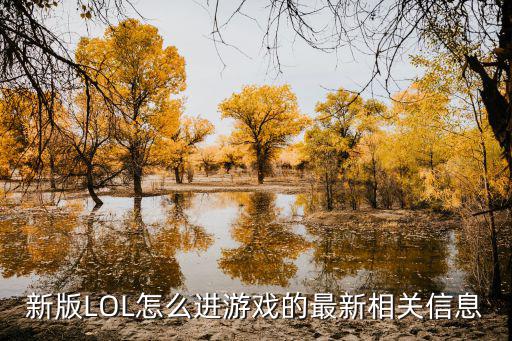 新版LOL怎么进游戏的最新相关信息