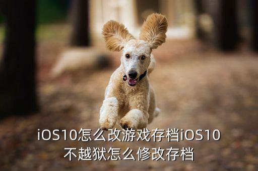 iOS10怎么改游戏存档iOS10不越狱怎么修改存档