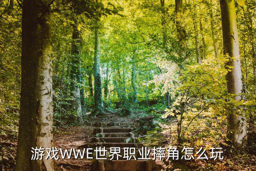 wwe摔角手游怎么玩，wwf世界摔角联盟游戏怎么玩