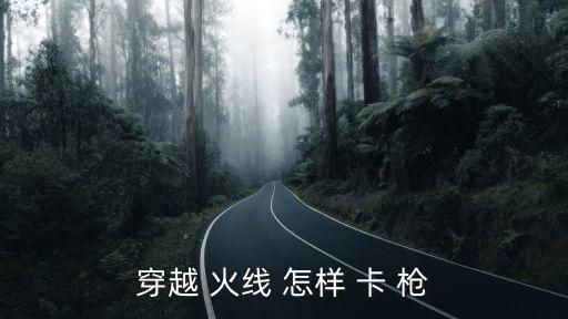 穿越 火线 怎样 卡 枪