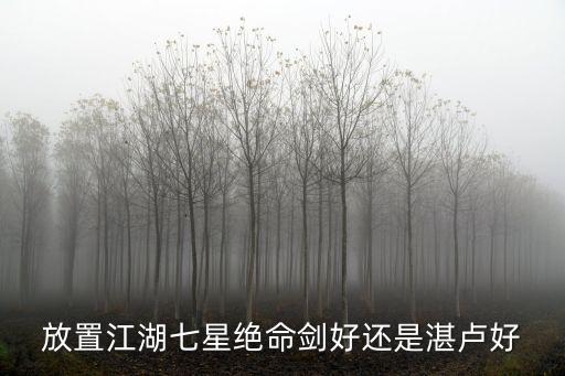 放置江湖七星绝命剑好还是湛卢好