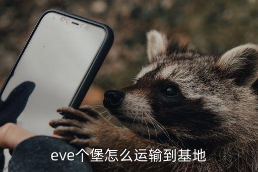 eve个堡怎么运输到基地