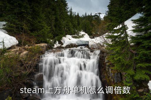 steam上方舟单机怎么调倍数