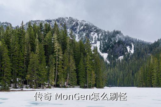 传奇 MonGen怎么刷怪