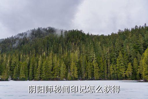 阴阳师秘闻印记怎么获得