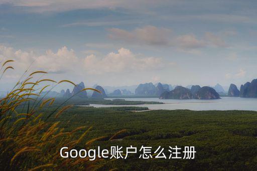 Google账户怎么注册