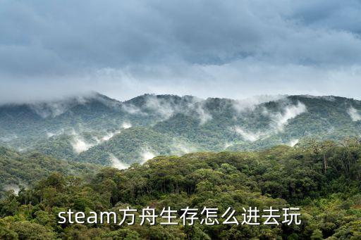 steam方舟生存怎么进去玩