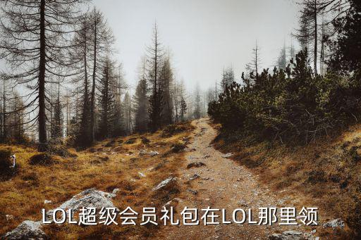 LOL超级会员礼包在LOL那里领