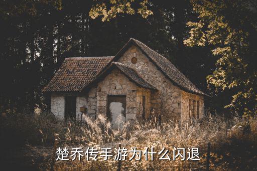 楚乔传手游为什么闪退