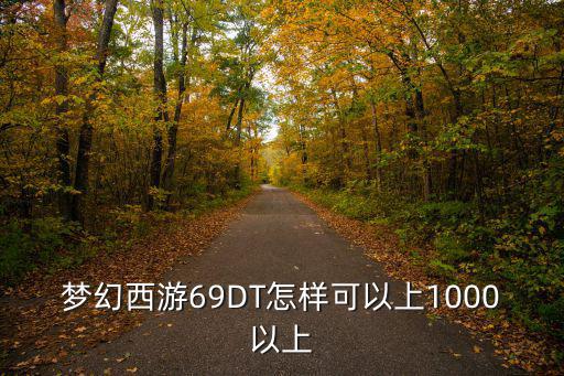 梦幻手游69法强怎么上一千三，梦幻西游69怎么上1000伤害