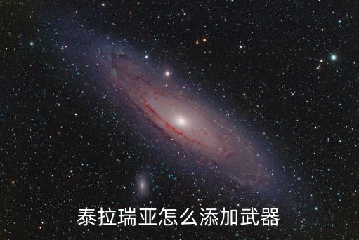 泰拉瑞亚怎么添加武器