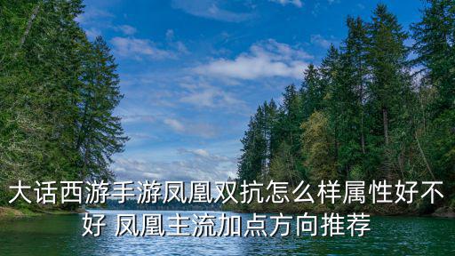 大话西游手游凤凰双抗怎么样属性好不好 凤凰主流加点方向推荐