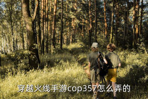 cf手游cop357a怎么打，cf手游中cop357的手枪碎片怎么获得