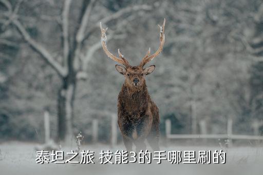 泰坦之旅手游怎么刷人物，泰坦之旅 技能3的手哪里刷的