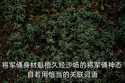 将军俑身材魁梧久经沙场的将军俑神态自若用恰当的关联词语