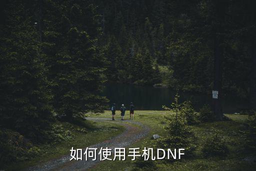 如何使用手机DNF