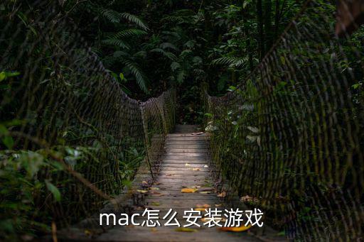 mac怎么安装游戏