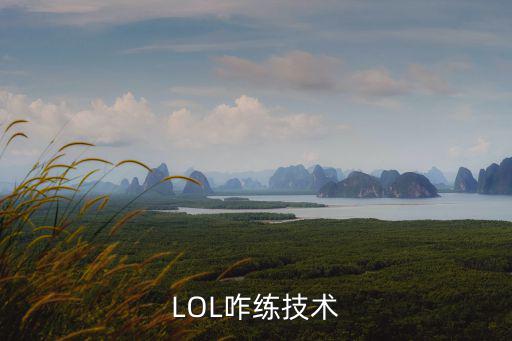 LOL咋练技术