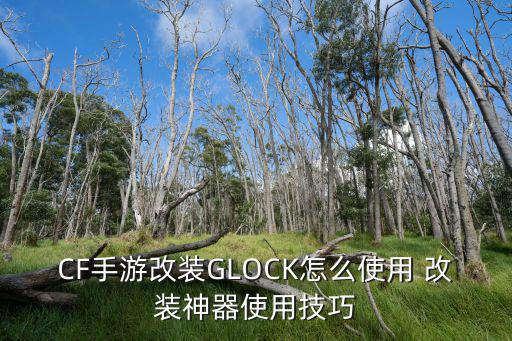 CF手游改装GLOCK怎么使用 改装神器使用技巧