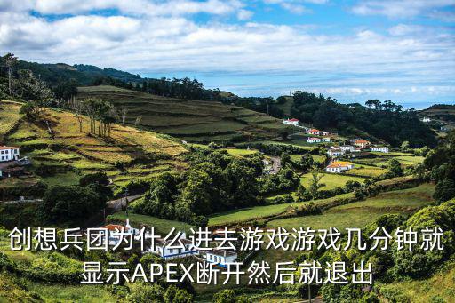 创想兵团为什么进去游戏游戏几分钟就显示APEX断开然后就退出