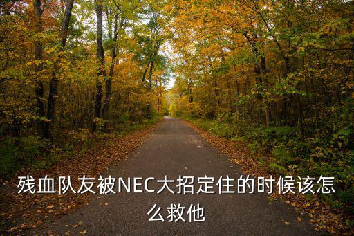 残血队友被NEC大招定住的时候该怎么救他