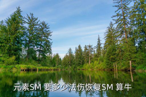 元素SM 要多少法伤恢复SM 算牛