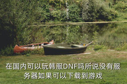 在国内可以玩韩服DNF吗所说没有服务器如果可以下载到游戏