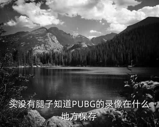 头没有腿子知道PUBG的录像在什么地方保存