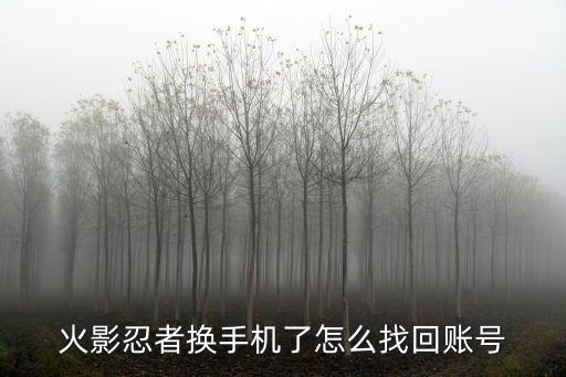 火影忍者手游新创账号怎么找回，苹果手游火影忍者充值忘记了苹果账号怎么办