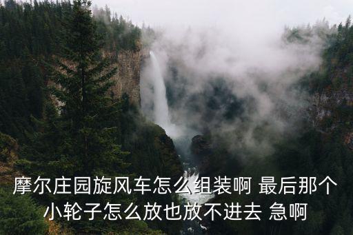 摩尔庄园旋风车怎么组装啊 最后那个小轮子怎么放也放不进去 急啊