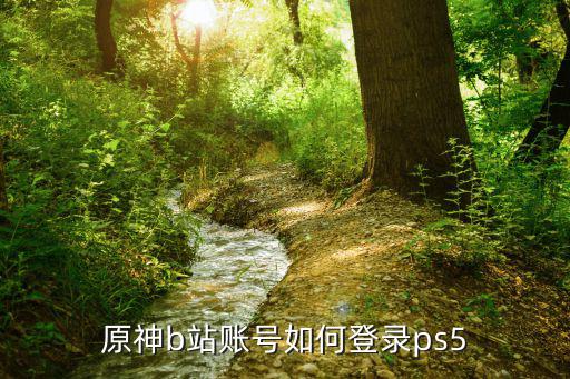 原神b站账号如何登录ps5