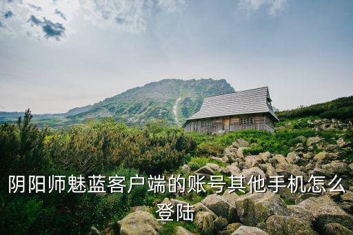 阴阳师手游日服手机怎么登陆，阴阳师魅蓝客户端的账号其他手机怎么登陆