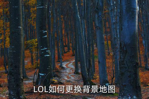 LOL如何更换背景地图