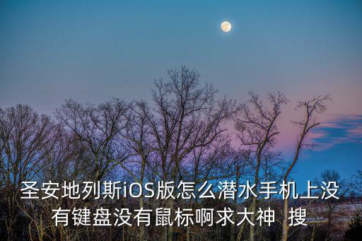 圣安地列斯iOS版怎么潜水手机上没有键盘没有鼠标啊求大神  搜