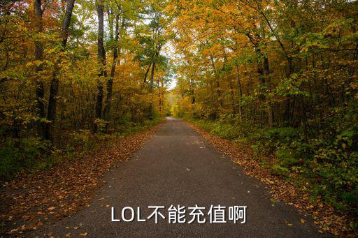 LOL不能充值啊