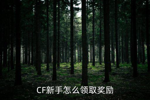 CF新手怎么领取奖励