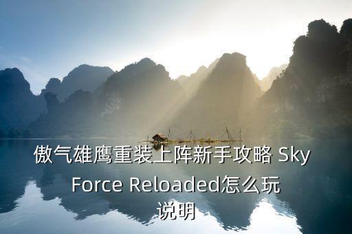 傲气雄鹰重装上阵新手攻略 Sky Force Reloaded怎么玩说明