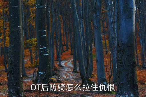 OT后防骑怎么拉住仇恨