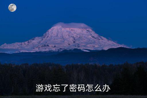 烟雨江湖手游密码怎么解锁，游戏忘了密码怎么办