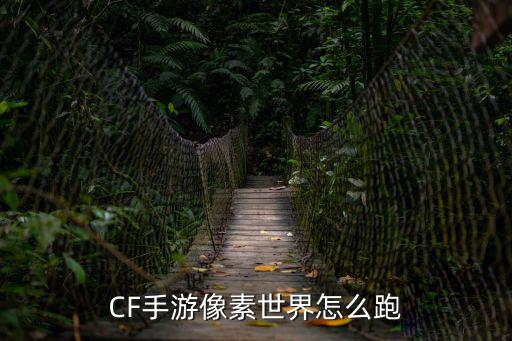 CF手游像素世界怎么跑