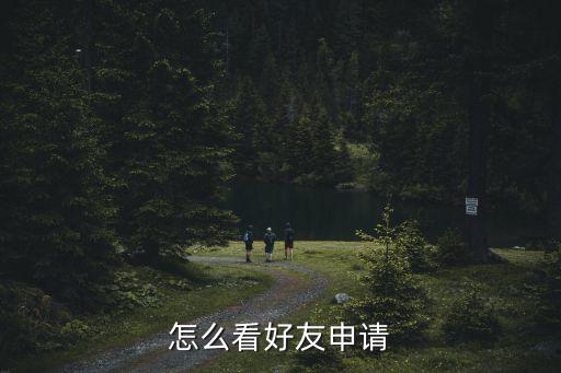 怎么看好友申请